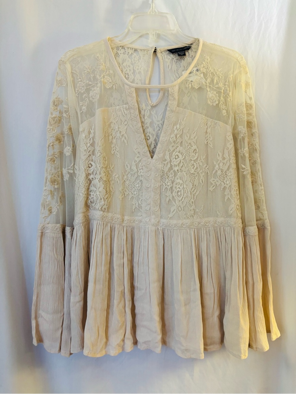 American Eagle Outfitters Boho Bridal Top XXL - Picture 2 of 9